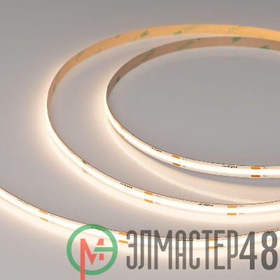 Лента светодиодная COB-X480-8mm 24V Warm 3500К 8Вт/м IP20 CSP (уп.5м) Arlight 044575