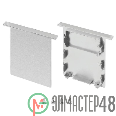 Заглушка SL-LINIA52-3L-F-MIDDLE глухая пластик (комплект) Arlight 044709