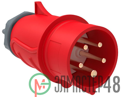 Вилка эл. каб. 32А 3P+PE+N 6ч/200/346-240/415В IP44 MAGNUM ССИ-025 IEK PSN02-032-5