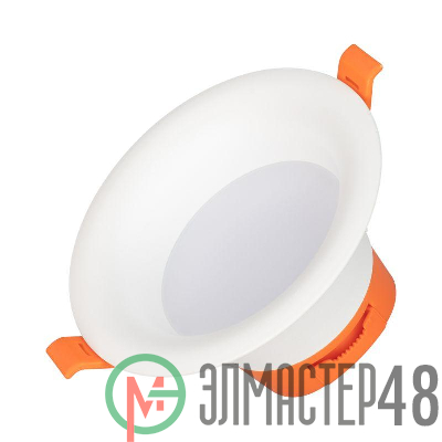 Светильник светодиодный MS-BLIZZARD-BUILT-R115-10W Warm3000 WH 100 deg IP20 230В металл Arlight 036577