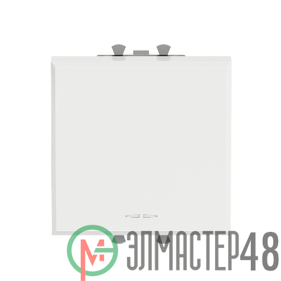 Выключатель 2мод. 16А Avanti "Белое облако" DKC 4400102
