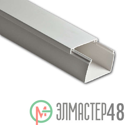 Кабель-канал 60х40 L2000 пластик бел. Рувинил РКК-60х40