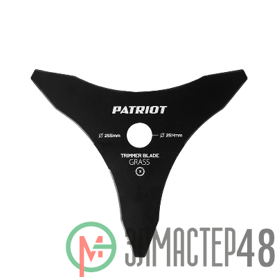 Нож TBM-3 D255х25.4мм 3 лопасти PATRIOT 809115202