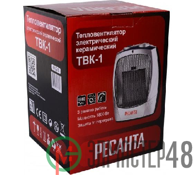 Тепловентилятор ТВК-1 Ресанта 67/2/3