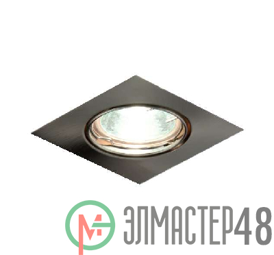Светильник Ferrum 51 3 06 с галоген. лампой литой поворот. MR16 никель ИТАЛМАК IT8007