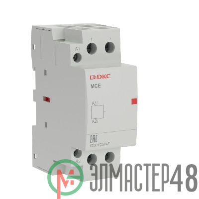 Контактор модульный YON max типа MCE 2P 63A 240В 2НО YON MCE-63-20-A240