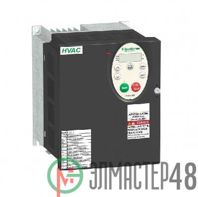 Преобразователь частоты ATV212 4кВт 480В IP21 SchE ATV212HU40N4