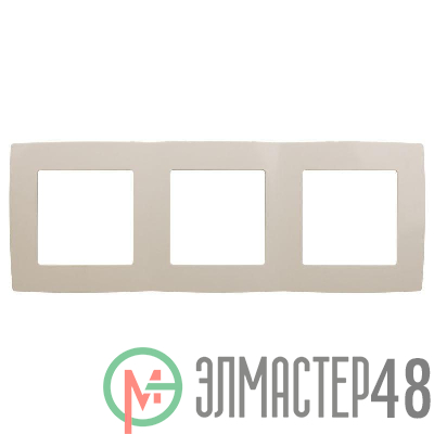 Рамка 3-м 12-5003-02 сл. кость ЭРА Б0014762