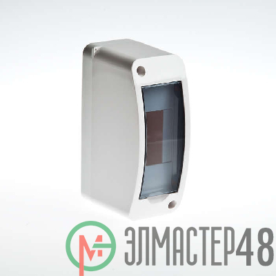 Бокс ОП Тусо 2мод. IP40 бел. /прозр. двер. Рувинил 68302