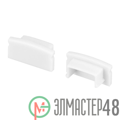 Заглушка LINE-1708 глухая WHITE пластик (комплект) Arlight 044236