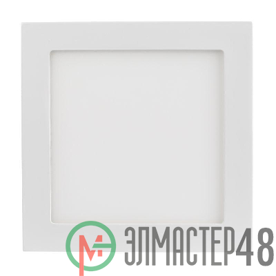 Светильник светодиодный DL-192x192M-18W Warm White IP40 металл Arlight 020134