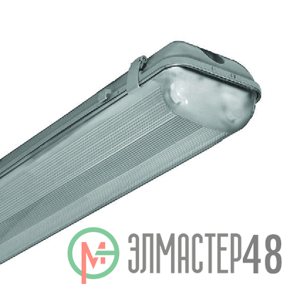 Светильник Nord 218 LED-10 IP65 670х165х110мм УХЛ2 промышленный накладной/подвесной прозр. рассеив. под LED-лампу Ксенон 0160218303