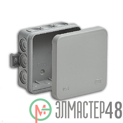 Коробка распр. ОП 85х85х35 IP54 Рувинил 67093