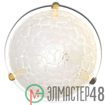 Светильник НПБ 01-60-125 "Аппиа" d300 М02 1х60Вт E27 IP20 мат./клипса зол. (инд. упак.) Элетех 1005150477