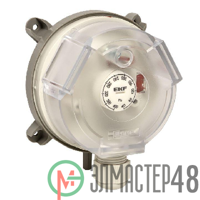 Реле перепада давления RVG-10-400 (400Па) EKF RVG-10-400