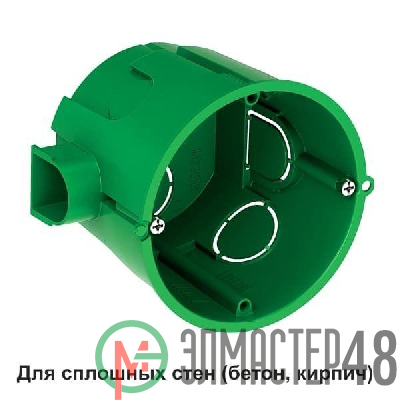 Коробка установочная для сплошных стен 68(65)x60 DIY SchE IMT351011