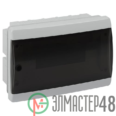 Корпус встраиваемый COMFORT ЩРВ-П-12 IP40 пластик. прозр. крышка бел. Эра Б0067234