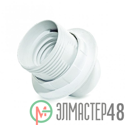 Патрон подвесной E27 с кольцом бел. TOKOV ELECTRIC TKE-C01-PPL/K-27