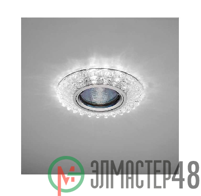 Светильник Emilia LED 51 5 70 декор. огран. полимер. со светодиод. подсвет. MR 16 прозр. ИТАЛМАК IT8681