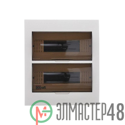 Корпус пластиковый встраиваемый 24мод. ЩРВ-П-24 35х30х10 IP41 SchE 31006DEK