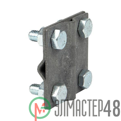 Зажим крестовидный прут-прут  (пластина 57х57мм) HZ PROxima EKF lp-g3109