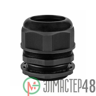 Ввод кабельный MG50 IP68 черн. TOKOV ELECTRIC TKE-MG-50-B