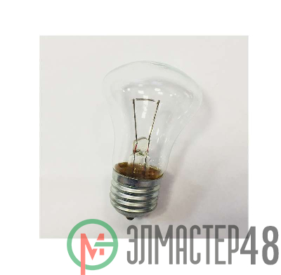 Лампа накаливания МО 60Вт E27 12В (100) КЭЛЗ 8106002