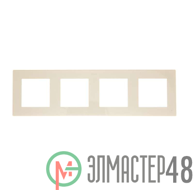 Рамка 4-м Simon24 сл. кость 2400640-031