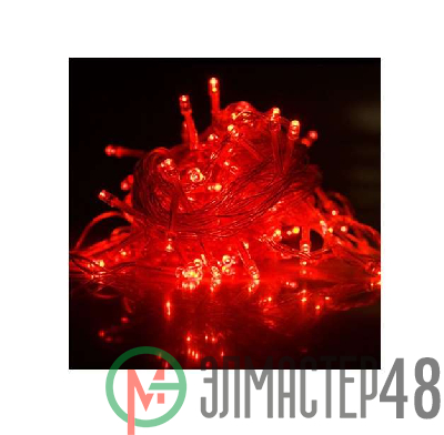 Гирлянда LD120-R-E 120 светодиод. с доп. подключ. до 20 доп. модулей 12м красн. SHLights 4607144111645