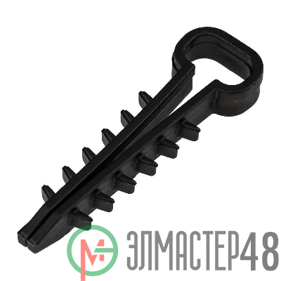 Дюбель-хомут 5-10 прямоугол. черн. (уп.100шт) PROCONNECT T07-4621