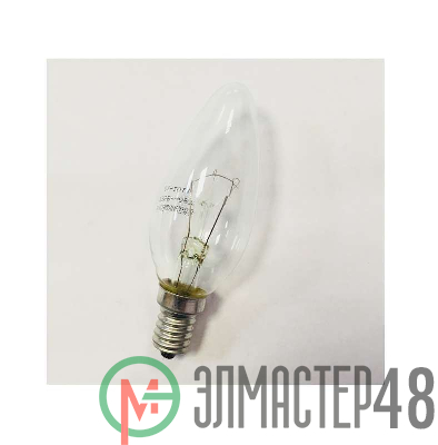 Лампа накаливания ДС 230-40Вт E14 (100) КЭЛЗ 8109001