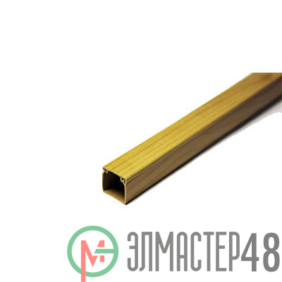 Кабель-канал 25х25 L2000 пластик с двойным замком сосна УралПак КК-3125025-060