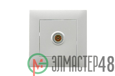 Розетка TV проходная Karea RIZZ STAR сер. Makel 88065007