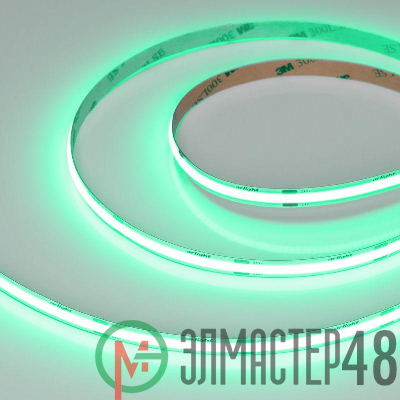 Лента светодиодная COB-X480-8mm 24V Green 8Вт/м IP20 (уп.5м) Arlight 047736