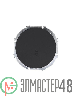 Выключатель проходной 1-кл. СП OSEN 10А IP20 механизм черн. бархат LEZARD 743-4288-105