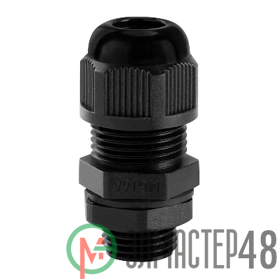 Ввод кабельный MG16 IP68 черн. TOKOV ELECTRIC TKE-MG-16-B