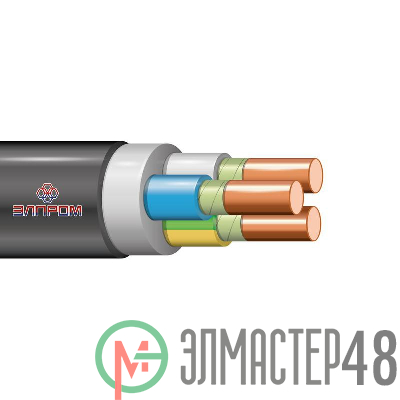 Кабель ВВГнг(А)-FRLS 3х2.5 (N PE) 0.66кВ (м) Элпром НТ000005120