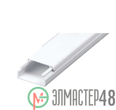 Кабель-канал 80х40 L2000 пластик с двойным замком УралПак КК-19080040-024