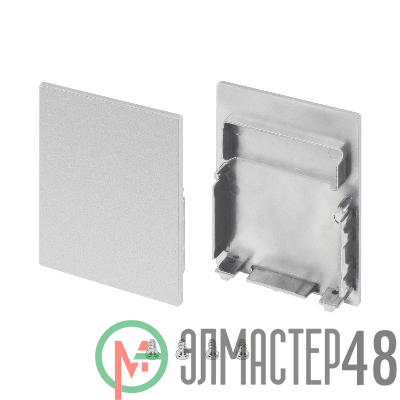 Заглушка SL-LINE-4050-3L-LOW глухая пластик (комплект) Arlight 044674