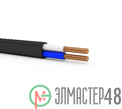 Кабель ВВГ-Пнг(А)-LS 2х2.5 ОК (N) 0.66кВ (уп.100м) Энергокабель ЭИЗМ1000003