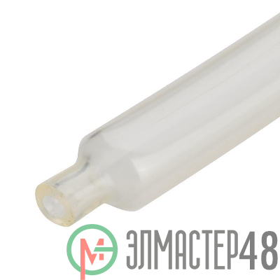 Трубка термоусадочная клеевая ТТК-(3:1)-12/4 прозр. 1м КВТ 59686