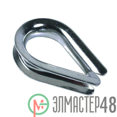 Коуш для троса DIN 6899 (6мм) EKF ksh-6