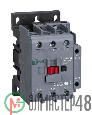 Контактор КМ-102 3п/65А 1НО+1НЗ 230В AC SchE 22008DEK