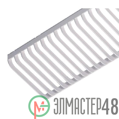 Решетка для светильника ЛСО/ЛБО 2х18 2х36 2х58 пласт. бел. Ардатов 1034041200