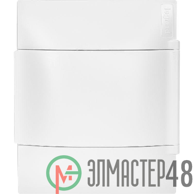 Щиток пластиковый встраиваемый Practibox S 1х4 бел. дверь Leg 134544