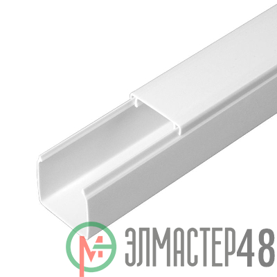 Кабель-канал 25х25 L2000 с двойн. замком бел. Промрукав PR.0625251