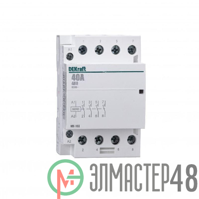 Контактор модульный МК-103 4НО 40А 230В SchE 18081DEK