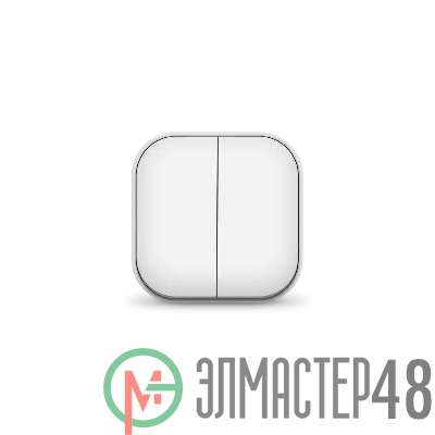 Выключатель 2-кл. ОП IP20 бел. IONICH 1413