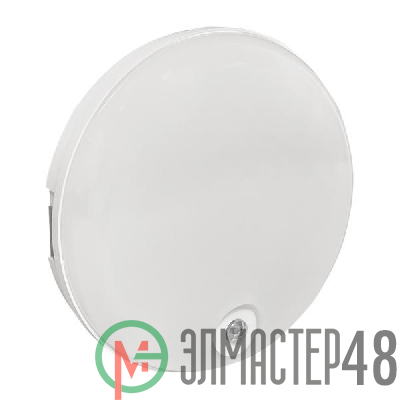 Светильник светодиодный ЖКХ круг ДПО-2200 12Вт 6500К IP65 с инфракрасным датчиком движения PROxima EKF BKL-2200DI-R-12-6500