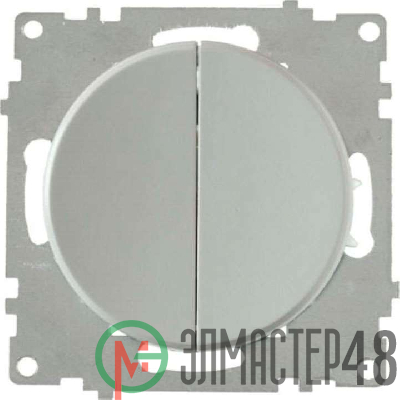 Механизм выключателя 2-кл. СП Florence 10А IP20 сер. 1E31501302 OneKeyElectro 2172845